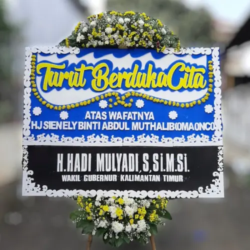 Karangan Bunga Duka Cita Pangkep